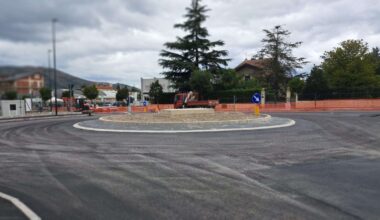 inaugurazione della rotatoria dedicata al rugby