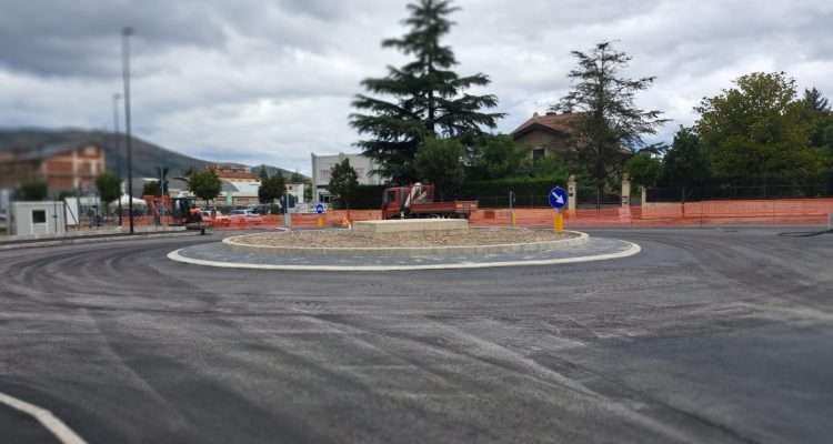 Avezzano: inaugurazione della rotatorio dedicata al rugby