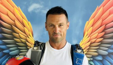 il paracadute e l'incidente, cosa è successo