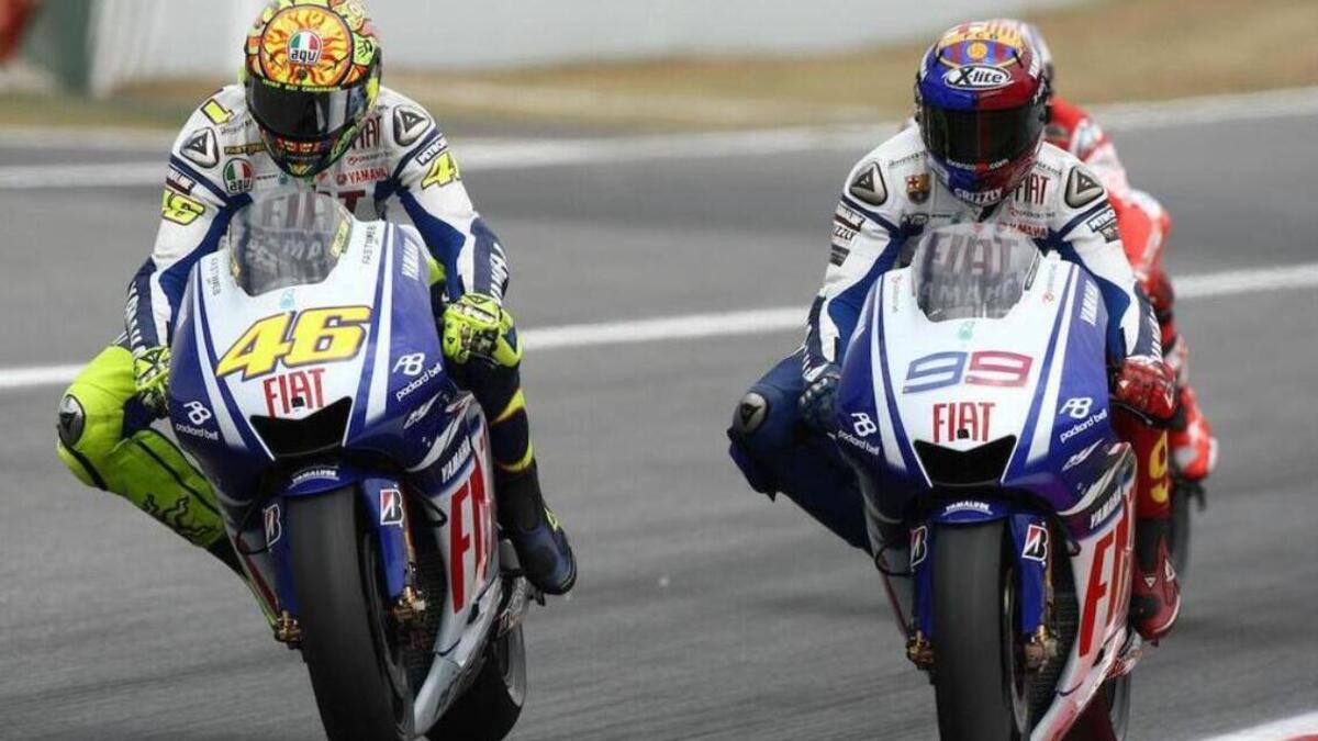 MotoGP. Il sorpasso Rossi/Lorenzo a Barcellona 2009, raccontato dai due protagonisti - MotoGP