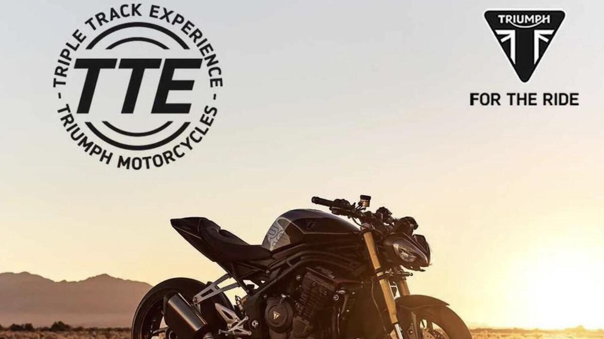 Triple Track Experience! In pista con Triumph - News