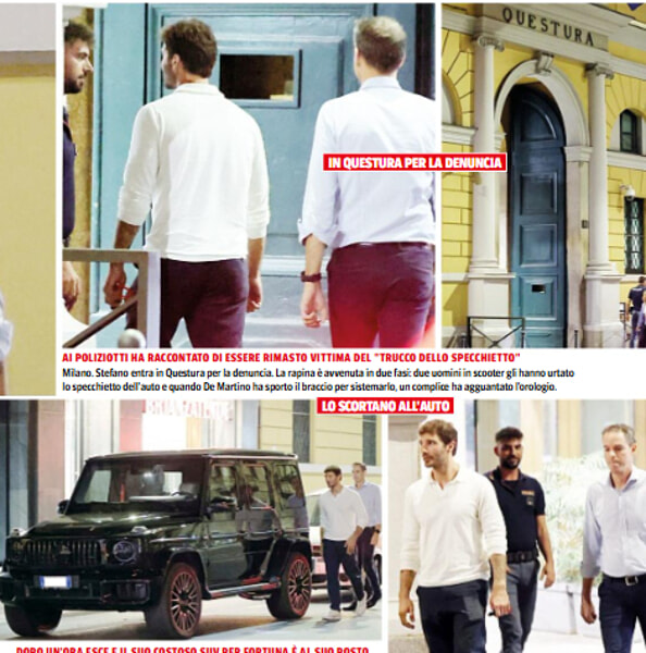 Screenshot dalla rivista 