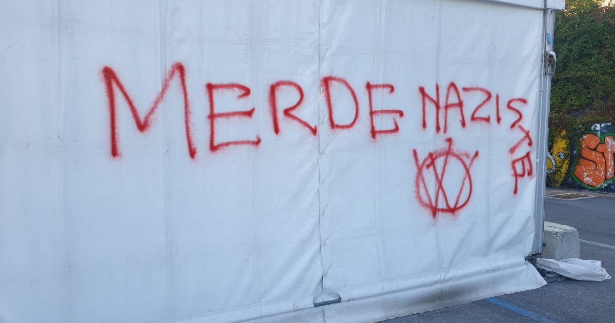 Scritte no vax al Movicentro e al cimitero, un 60enne a processo - La Guida