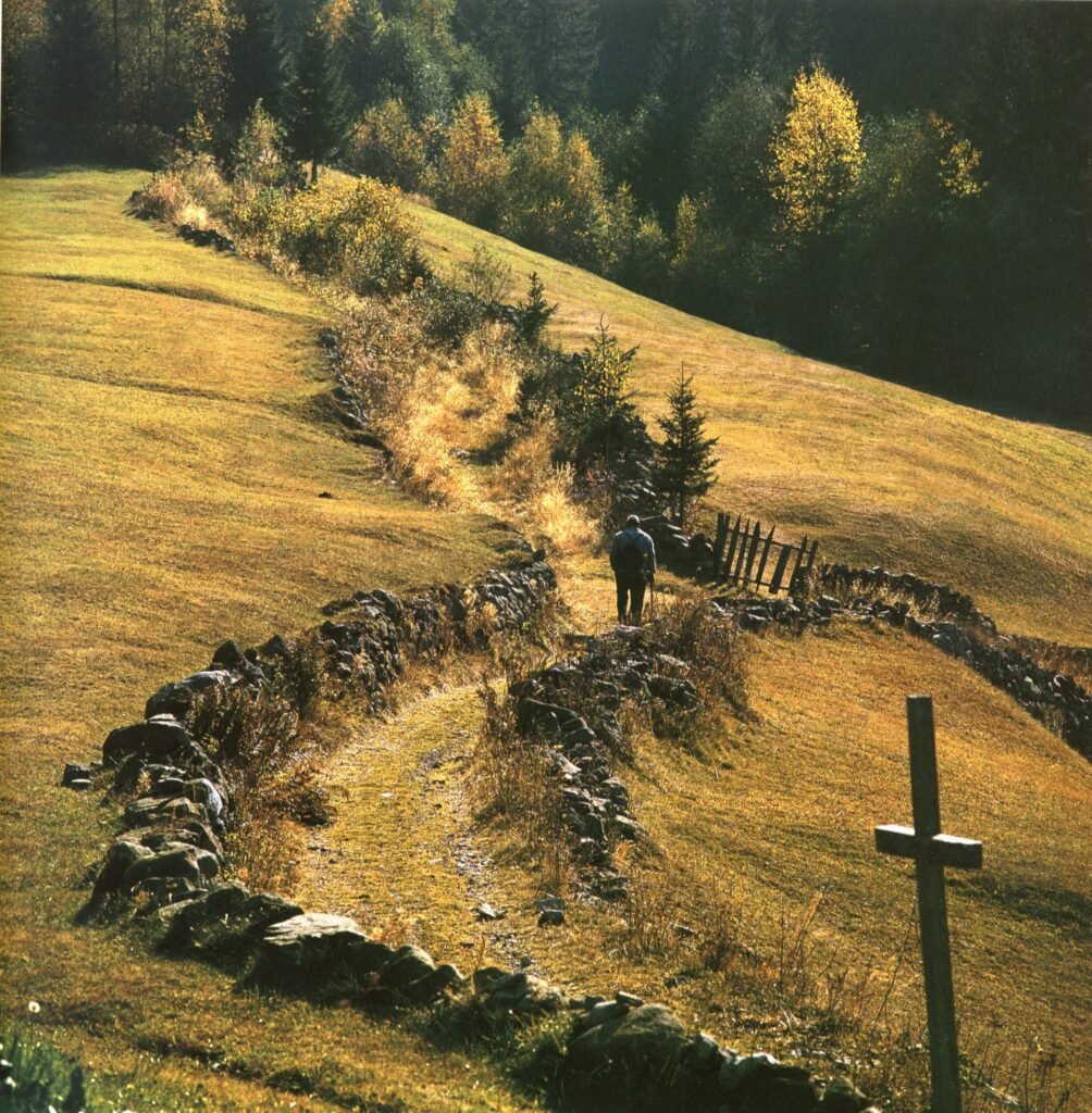 Flavio Faganello, Montagnaga di Piné, 1980 Trento, Archivio fotografico storico provinciale