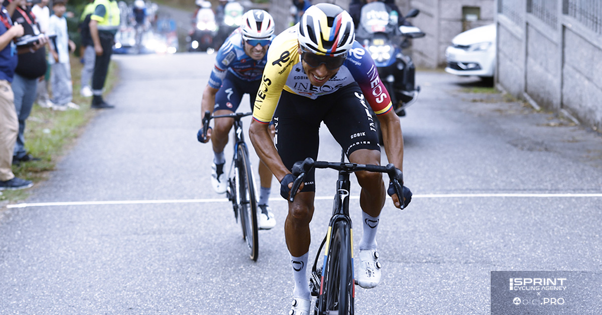 Vuelta, tappa bellissima mozzata dalla protesta. Vince Bernal