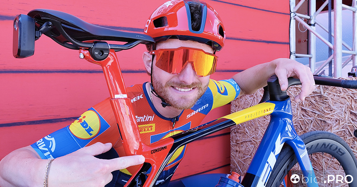 La Trek Madone di Simone Consonni: posizione e setup