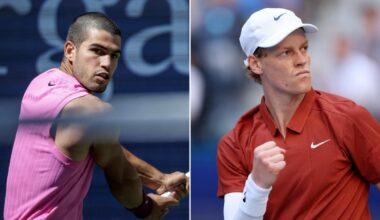 Sinner battuto da Alcaraz nella classifica dei tennisti più pagati al mondo