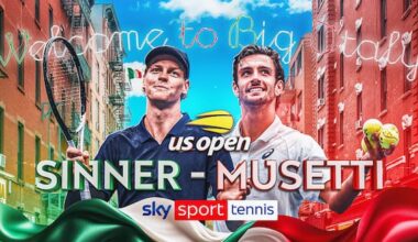 Sinner-Musetti agli US Open 2025: le news di oggi prima del quarto di finale LIVE