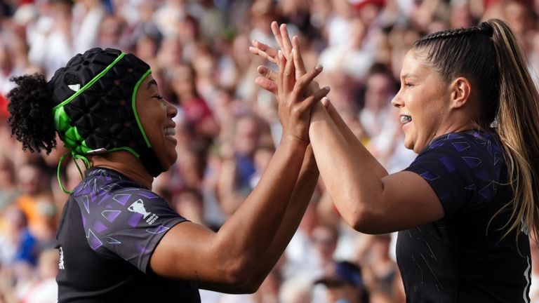 Jess Breach (R), Inghilterra rose rosse, Coppa del Mondo dell'Unione del Rugby femminile