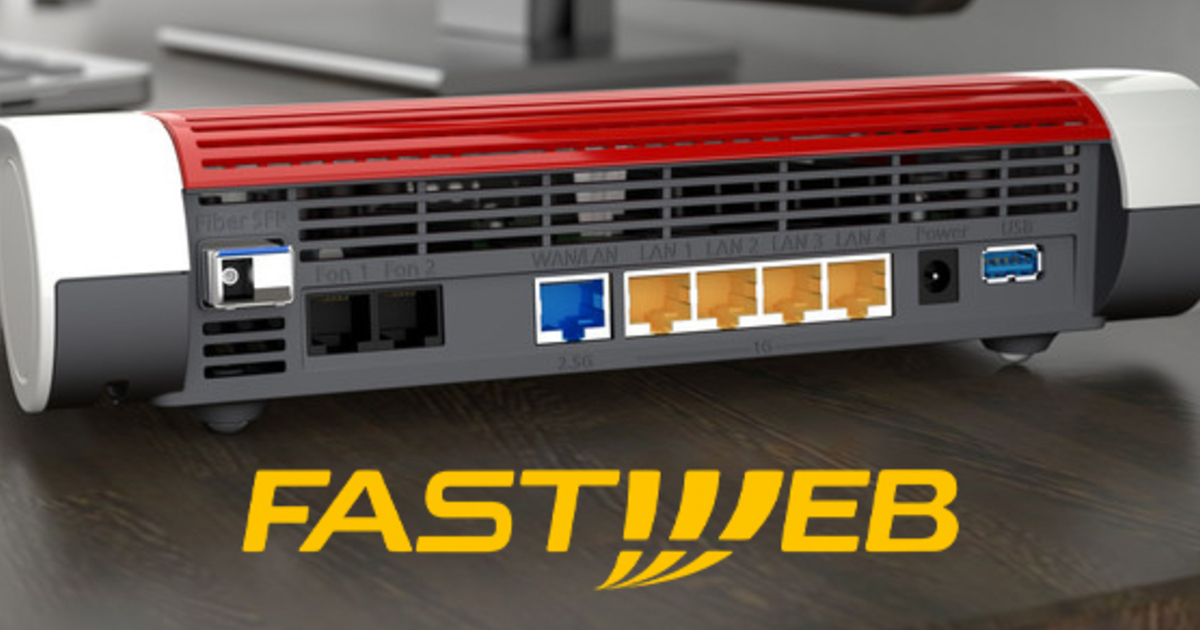 Fastweb anticipa l'ONT libero: è possibile collegare i Fritz!Box direttamente alla fibra. Ecco come fare