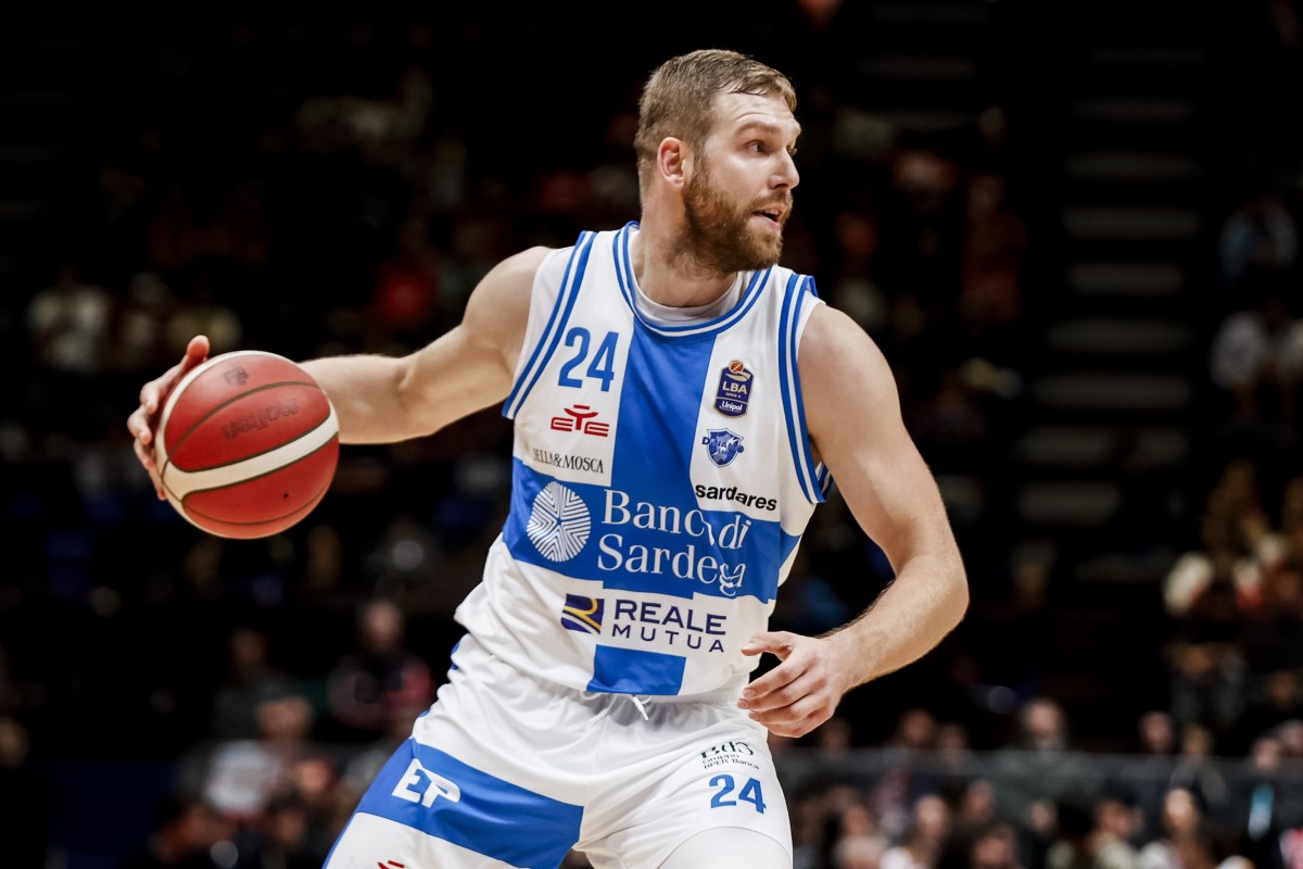 Michael Sokolowski della Banco di Sardegna Dinamo Sassari