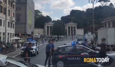 Un uomo è stato trovato morto su una panchina di villa Borghese