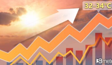 Temperature in aumento nei prossimi giorni