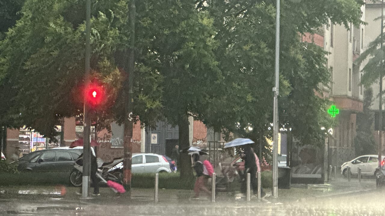 diramata allerta meteo a Milano