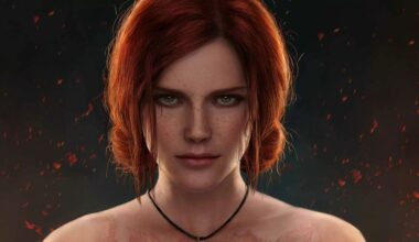 Il cosplay di Triss Merigold da The Witcher firmato narga_lifestream indossa un kimono