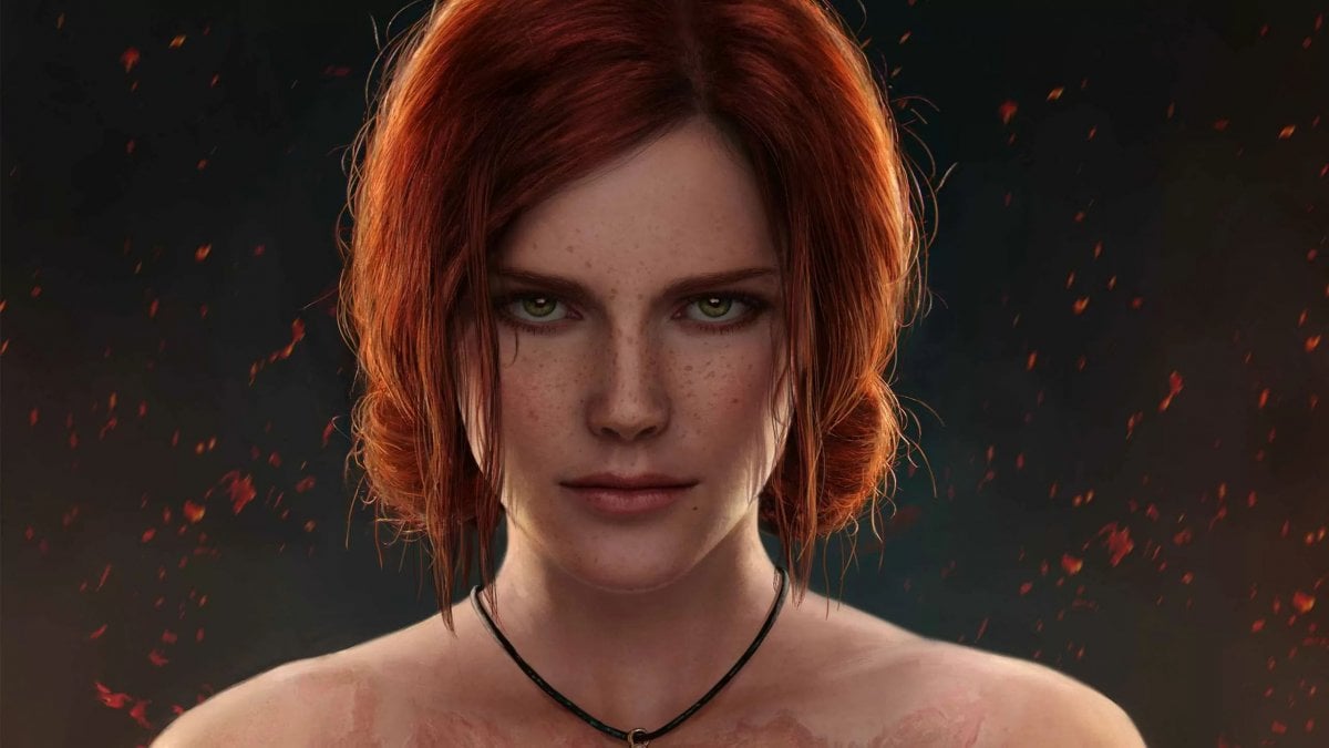 Il cosplay di Triss Merigold da The Witcher firmato narga_lifestream indossa un kimono