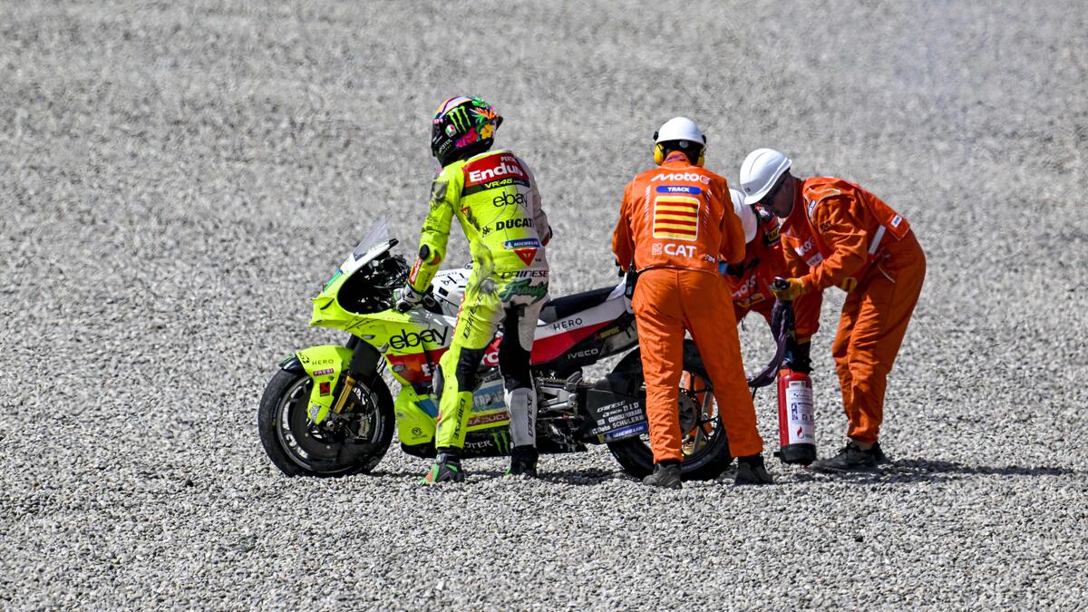 MotoGP 2025. Franco Morbidelli sanzionato dopo la caduta al Gran Premio della Catalogna - MotoGP