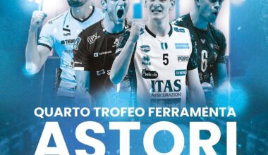 A Montichiari torna il Trofeo Astori di volley: in campo Padova, Trento, Modena e Monza