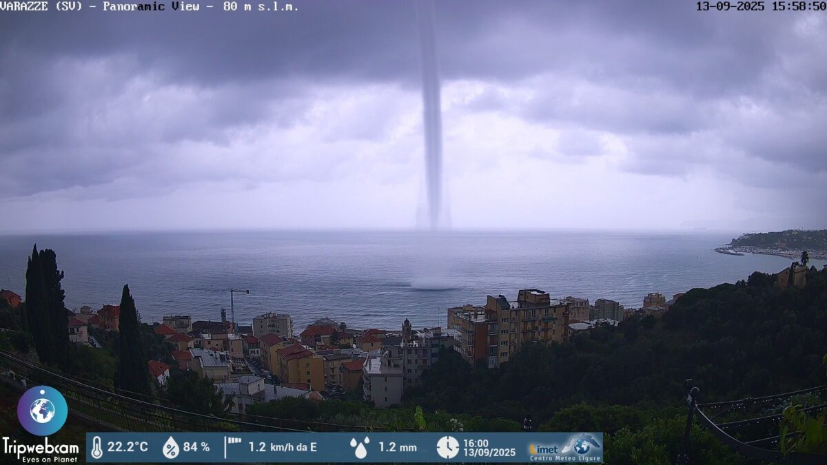 tromba marina varazze liguria