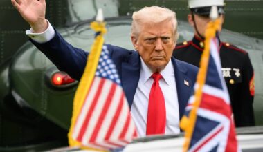 Donald Trump, atterraggio d'emergenza per il suo elicottero