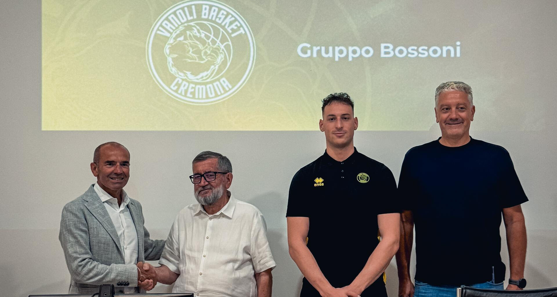 Vanoli Cremona, la presentazione di Davide Casarin