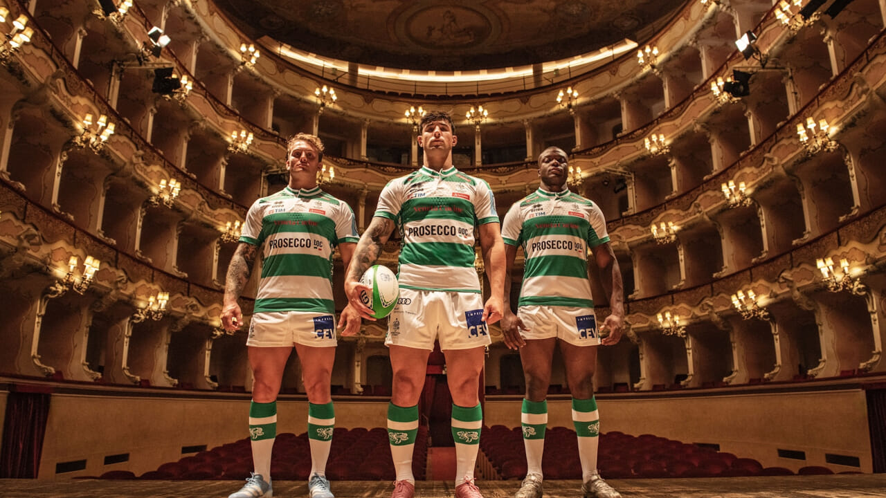 Benetton rugby, svelata la nuova maglia Erreà: una tradizione che evolve