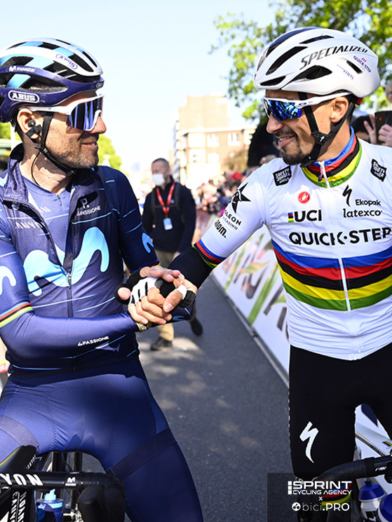 LIegi-Bastogne-Liegi 2022, Alejandro Valverde, Julian Alaphilippe