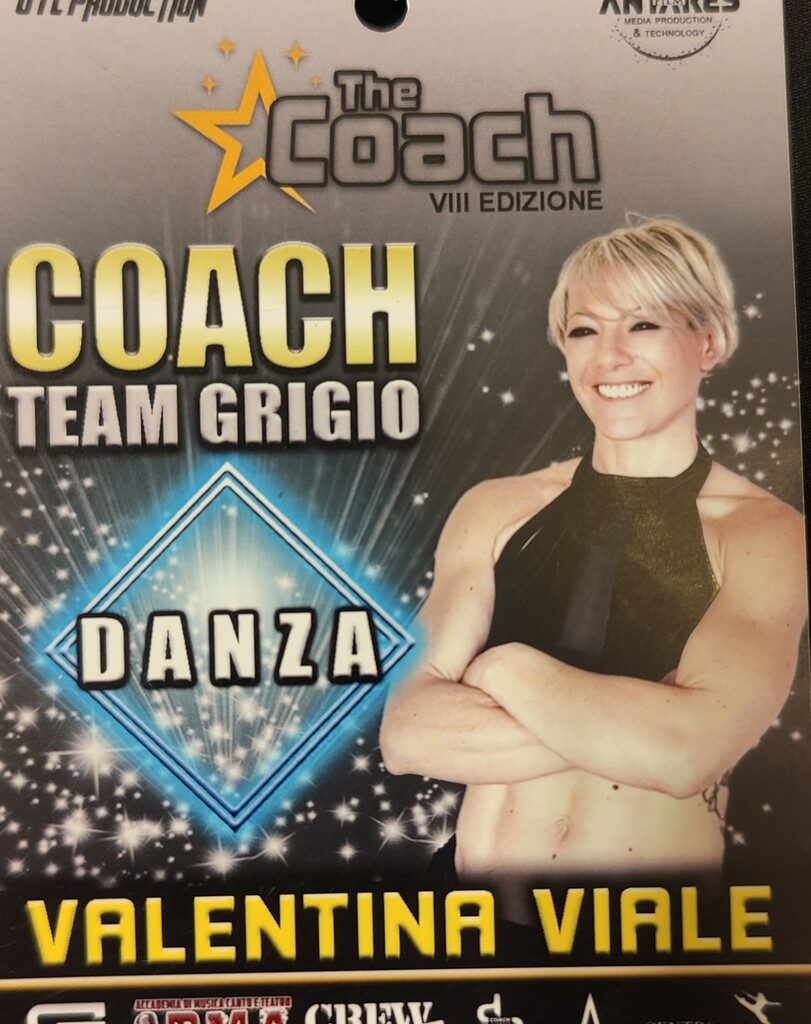 La cuneese Valentina Viale al talent show "The Coach" - Targatocn.it