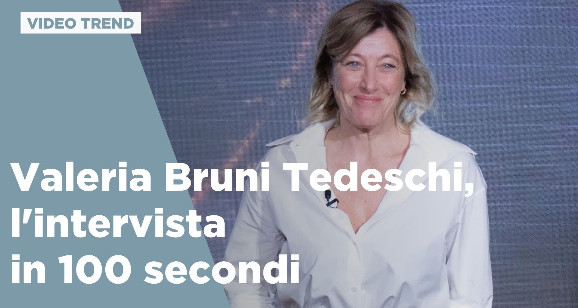 Valeria Bruni Tedeschi, l'intervista a Verissimo in 100 secondi