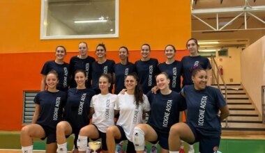 Al Cogne il primo «Trofeo Città di Venaria» di pallavolo: 3-0 nella finale contro l'Alba Volley