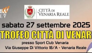 Domani il primo «Trofeo Città di Venaria» di pallavolo