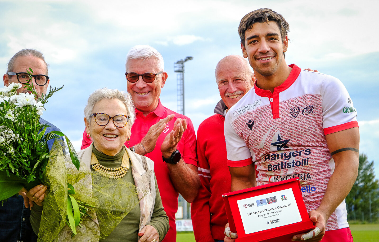 La Rangers Rugby Vicenza piega il Colorno e alza il Trofeo Gianni Canova