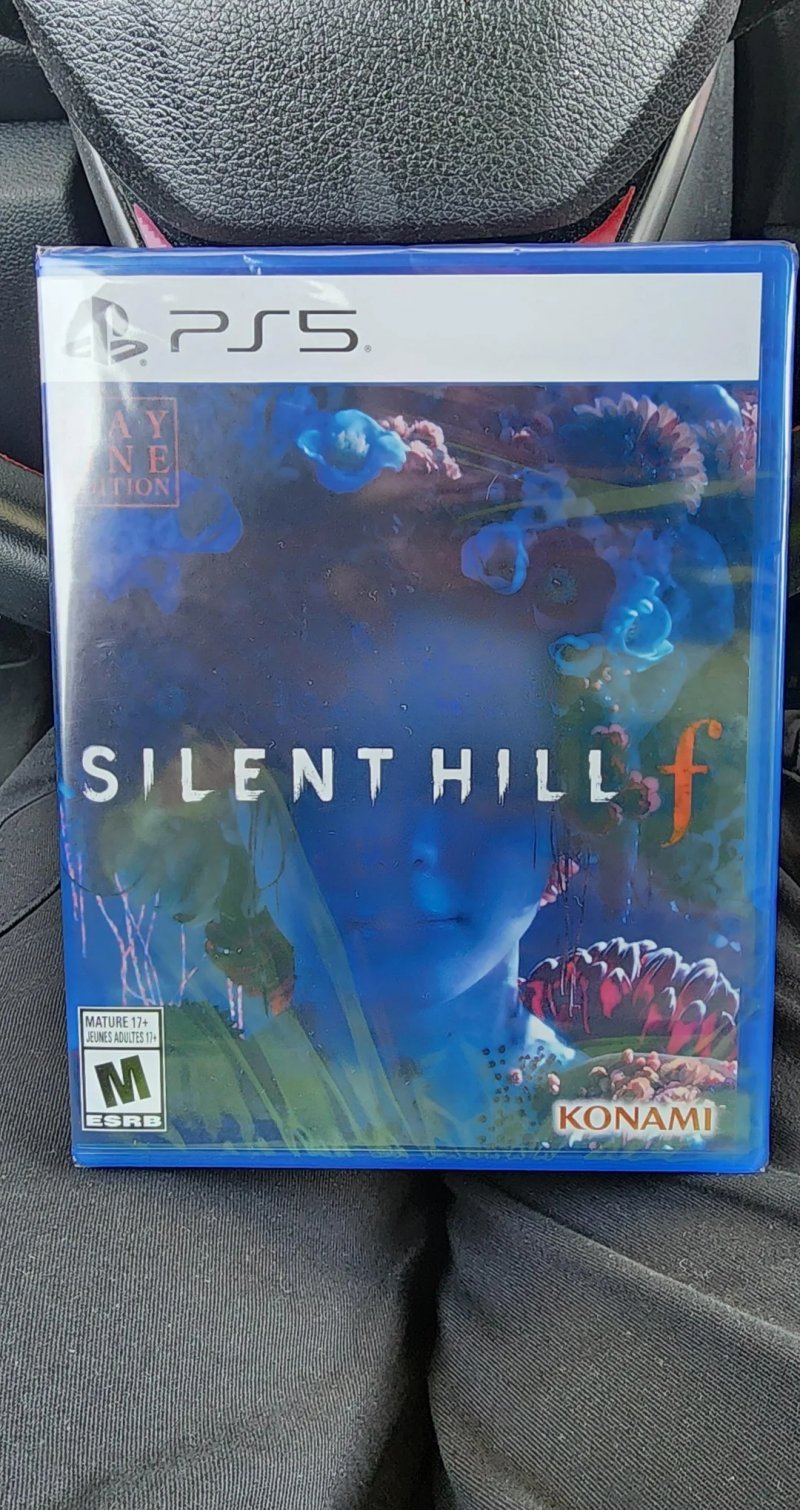 Una foto di una persona che ha già in mano Silent Hill f