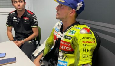 Di Giannantonio: "Domani non mi interessa il risultato. Avere Franco Morbidelli dietro mi ha messo pressione" - MotoGP