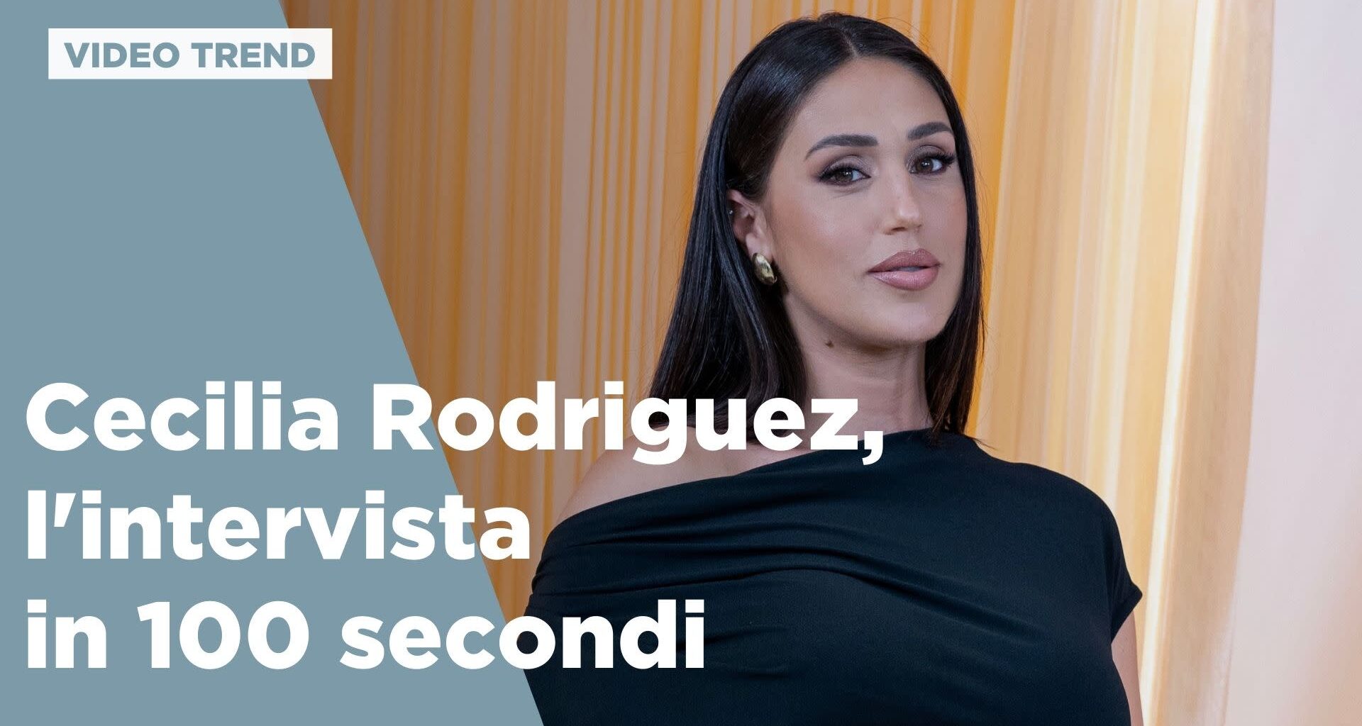 Cecilia Rodriguez, in 100 secondi l'intervista a Verissimo del 14 settembre