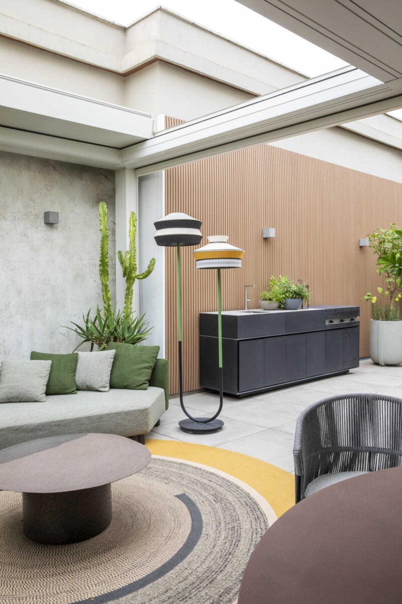 Quando la casa cresce en plein air