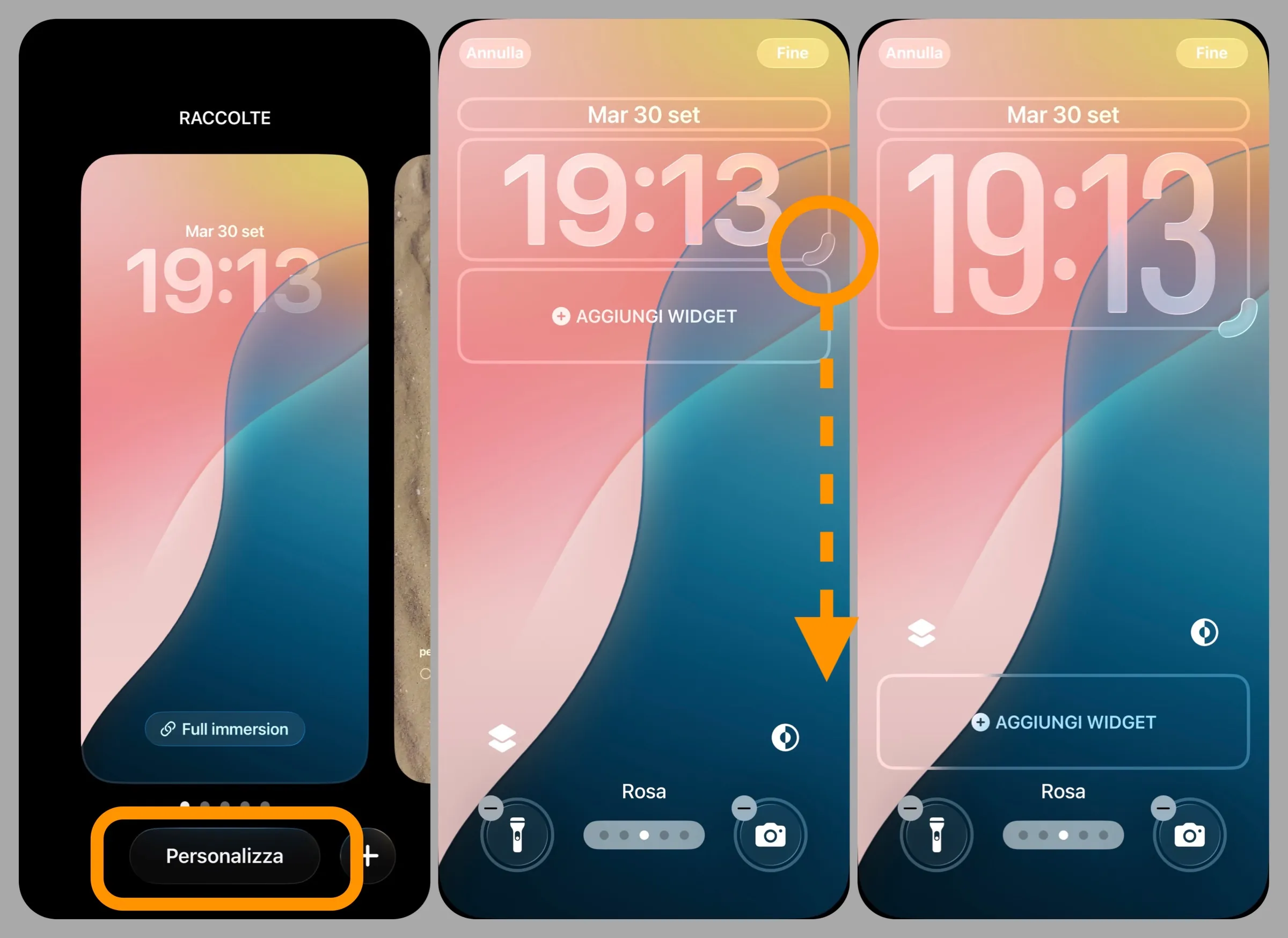 iOS 26, come ingrandire l'orologio nella schermata di blocco su iPhone - macitynet.it iOS 26, come ingrandire l'orologio nella schermata di blocco su iPhone - macitynet.it