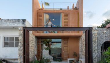 Una casa di 95 mq costruita in verticale