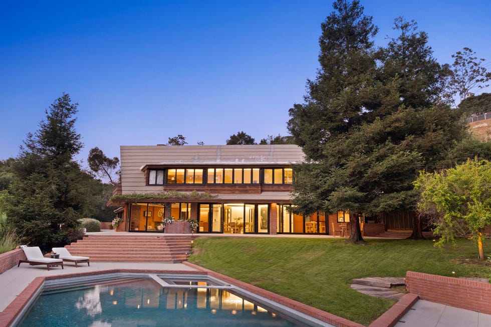 lloyd wright home diane keaton pacific palisades