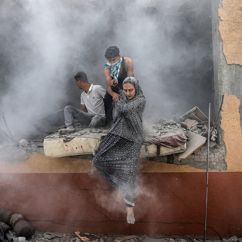 La disperazione tra le macerie a Gaza vince il Siena Photo Awards 2025