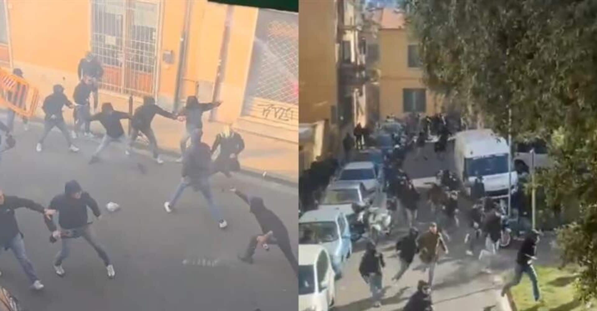 Scontro tra tifoserie prima di Pisa-Verona: ci sono feriti