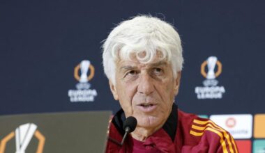 Gasperini diretta prima di Roma-Lilla, segui la conferenza di oggi Europa League