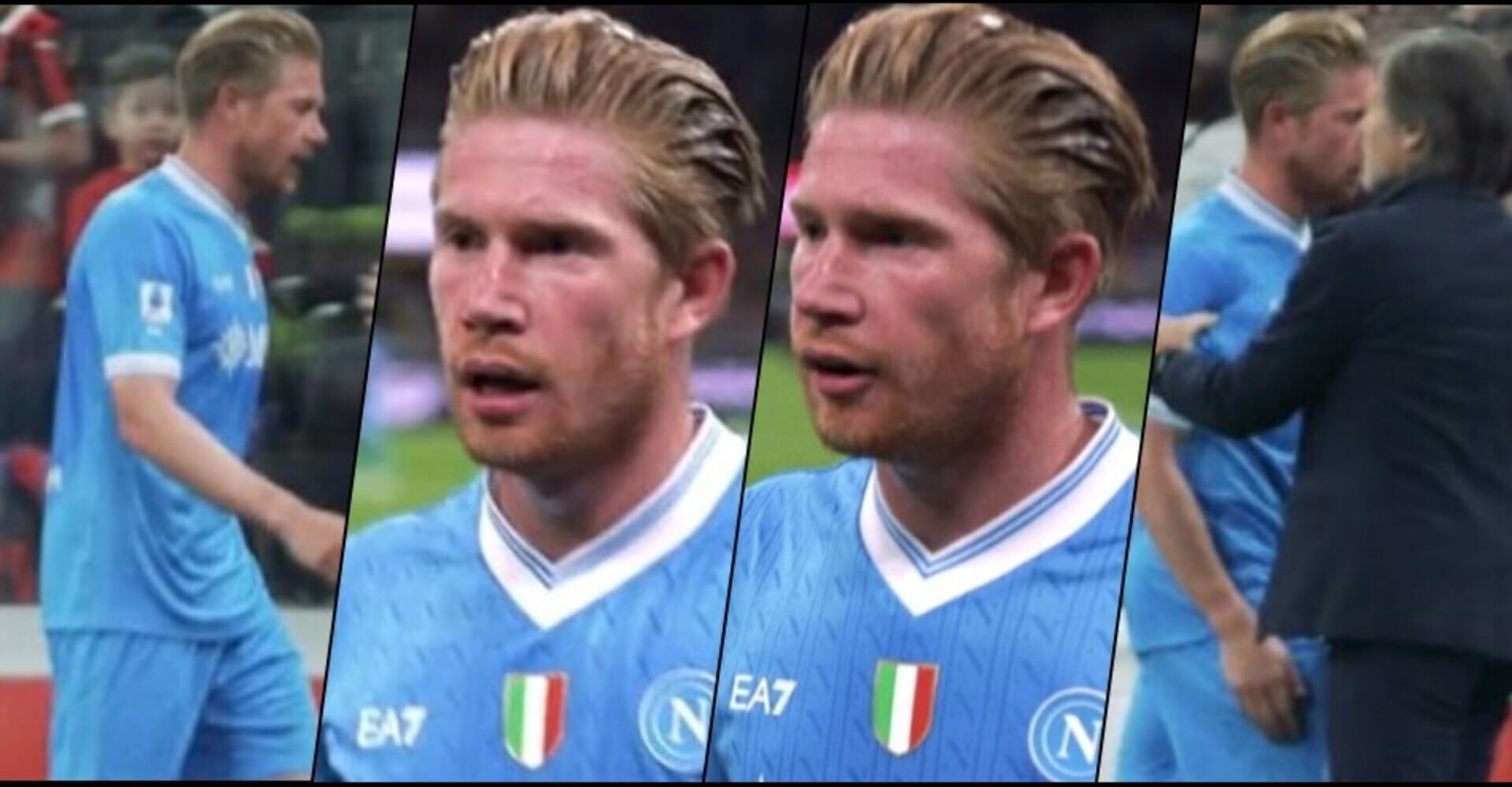 "Ma che c..., stiamo perdendo (e mi levi?)" Furia De Bruyne, gelo Conte, l'audio svelato