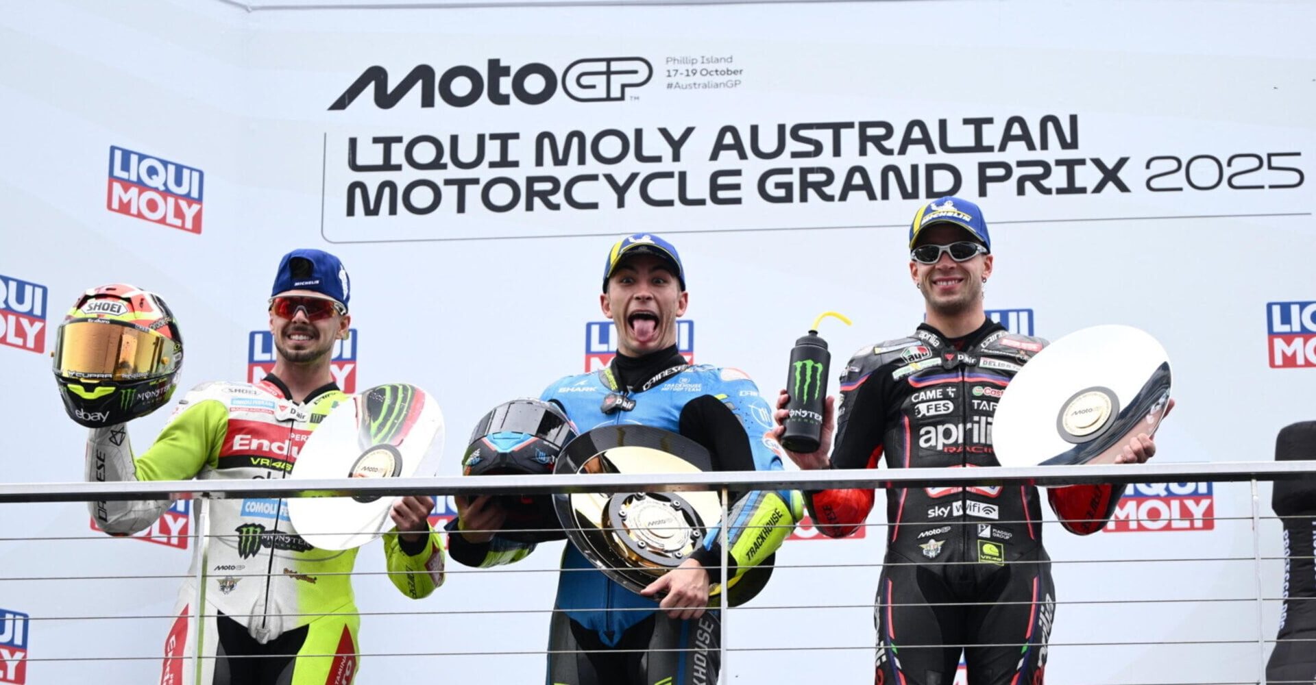 Aprilia 300: festa Brivio e Fernandez