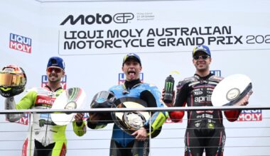 Aprilia 300: festa Brivio e Fernandez