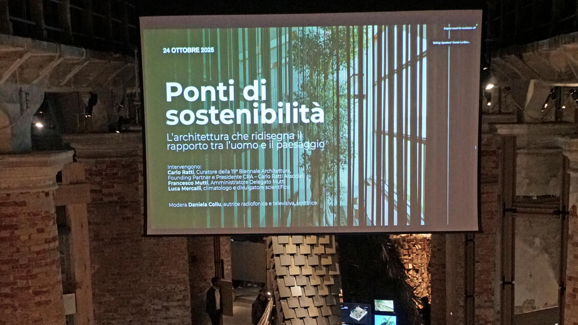 Ambiente e futuro, in Biennale Architettura il modello Mutti - Ansa 2030