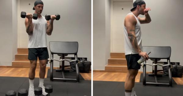 Stefano De Martino si allena in palestra: il suo segreto