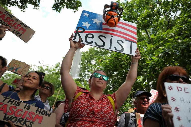 protesta "No Kings" contro mandato Trump, 14_06_2025