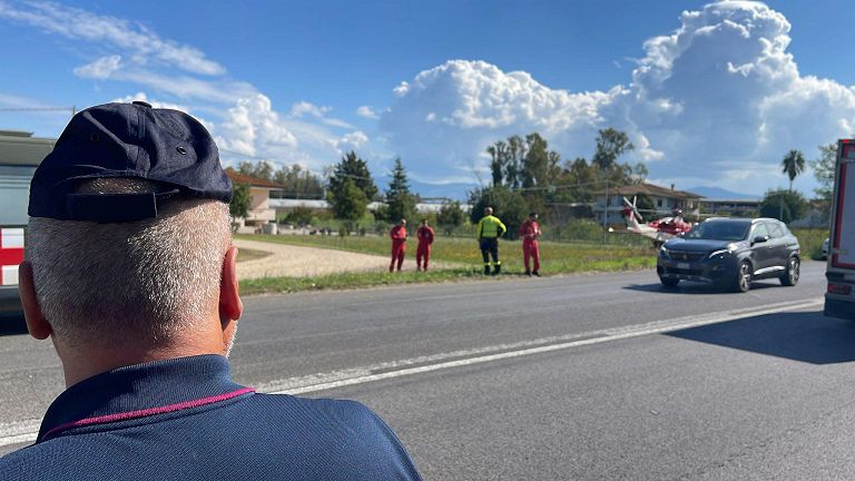 Velivolo precipitato a Sabaudia: morti due militari - 01 ottobre 2025