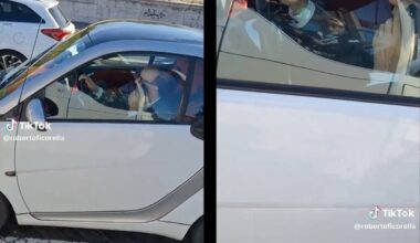 Benigni in auto col cellulare, snobba pure i fan. È polemica: "Icona del comunismo radical chic"